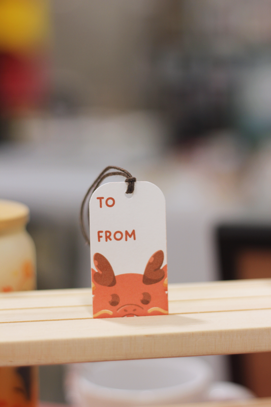 Year of the Dragon (龍) Gift Tag