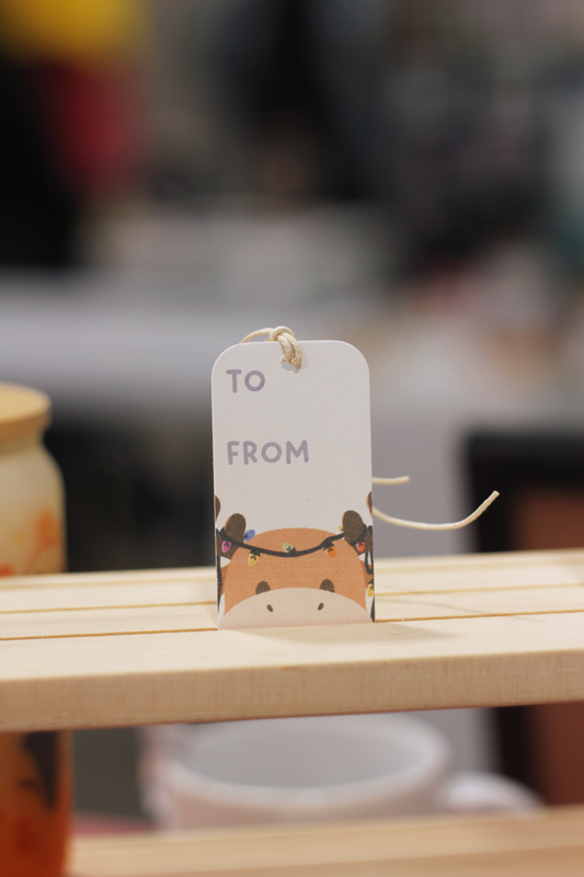 Christ-Moose Gift Tag